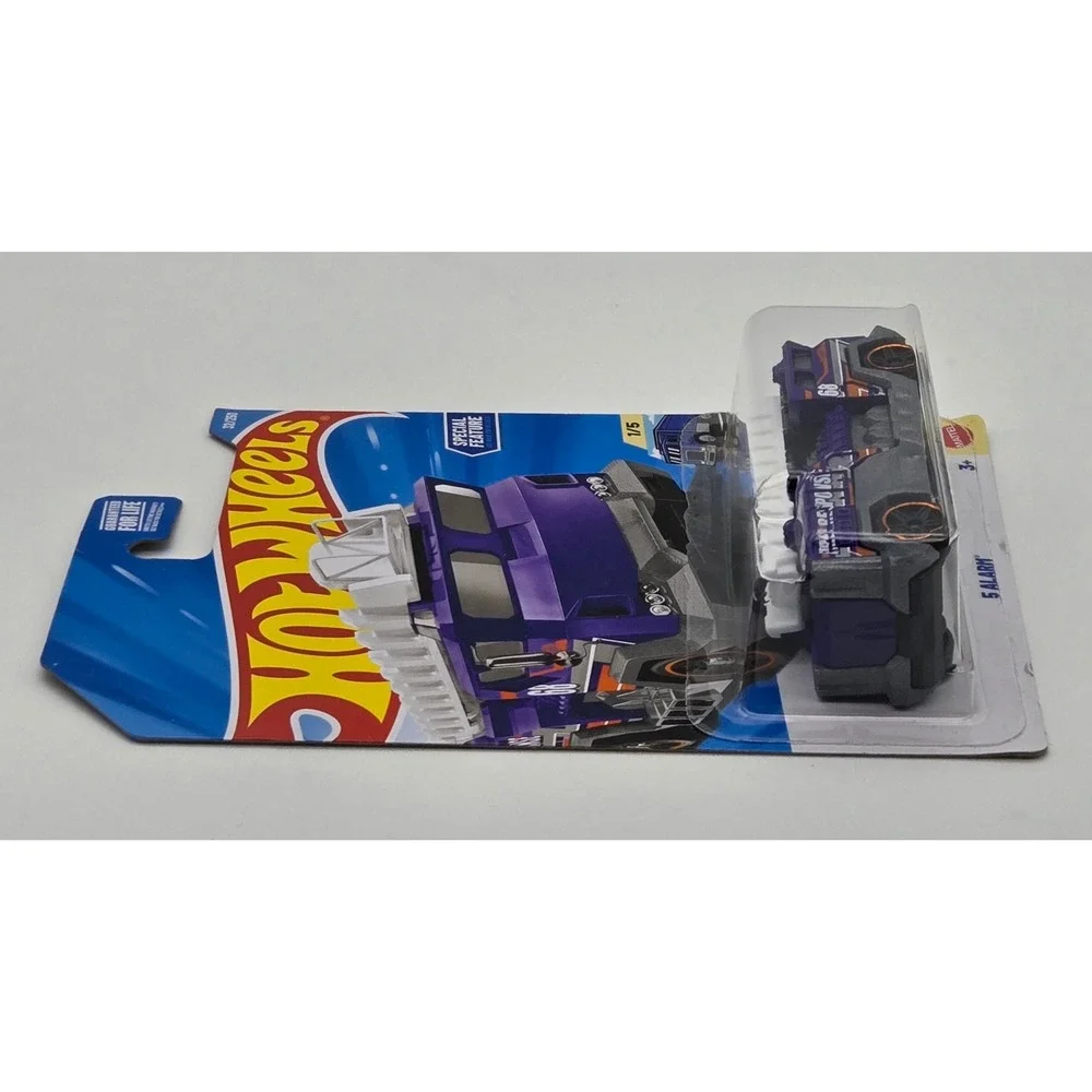 Hot Wheels 5 Alarm HW Heavyweights‎ Kids Unisex 1:64 Purple Fire Truck 32/250